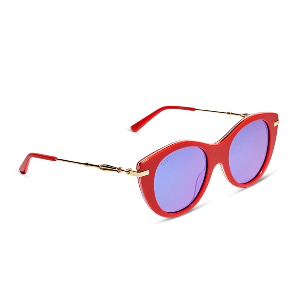 Luna Lovegood Diff Eyewear Harry Potter Sunglasses New with Case - Picture 6 of 7